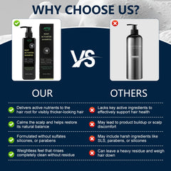 Miracle TQ Root Activator Shampoo strengthens hair and boosts volume for fuller strands