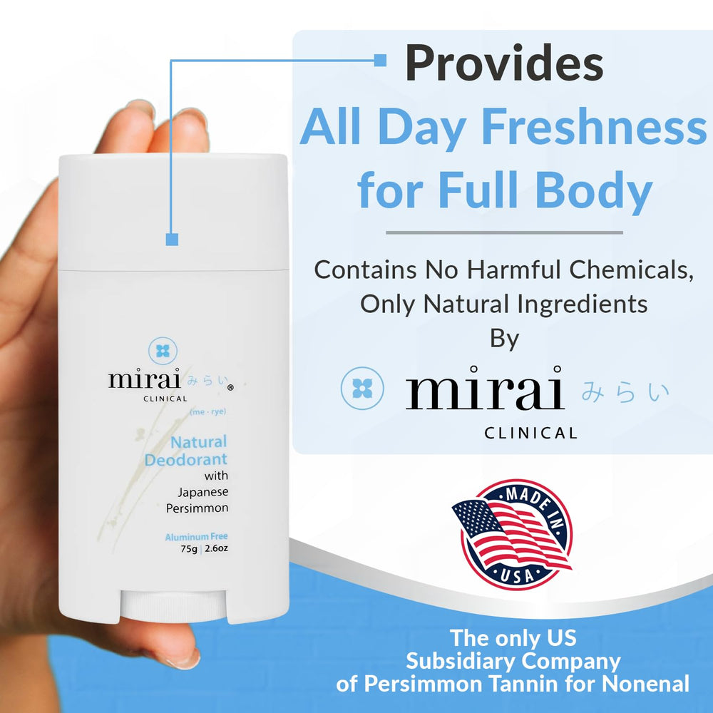 Mirai vegan cruelty-free packaging signals ethical choice.