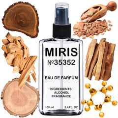 MIRIS Molecu 04 bottle close-up highlighting premium fragrance oils.