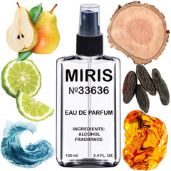 MIRIS No. 33636 bottle-front, premium fragrance for daily wear