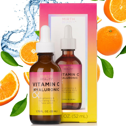 Mirth Beauty Brightening Face Moisturizer bottle boosts hydration and radiance