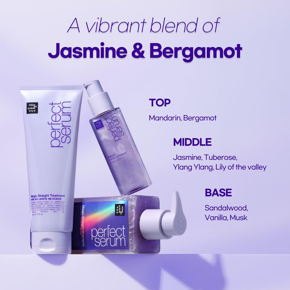 Mise En Scene Perfect Serum provides heat protection up to 446°F