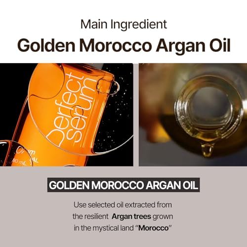 Mise En Scene Perfect Serum Watery on fine hair adds shine and manageability