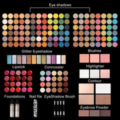 Miss Rose M 187 Colors palette lipstick set for rich lip color options