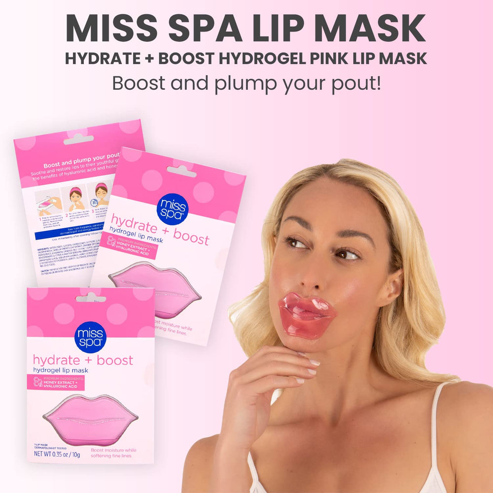 Lips appear smoother and more hydrated after MISS SPA treatment