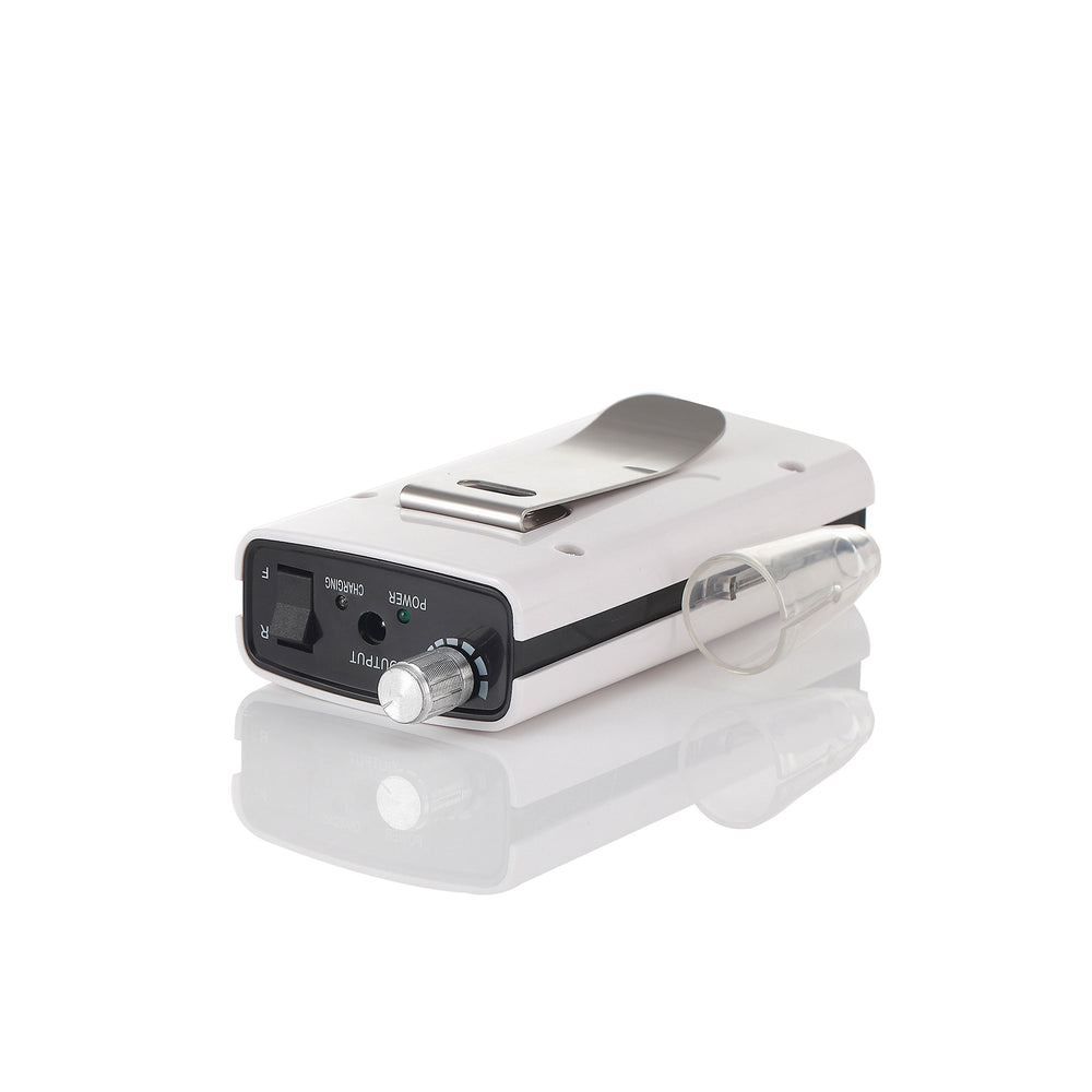 Miss Sweet portable nail drill compact design for easy storage.
