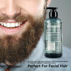 MISSEDSEN daily-use mint shampoo suitable for all hair types