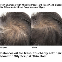 MISSEDSEN nourishing mint shampoo strengthens hair roots