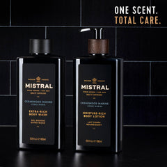 Mistral Cedarwood Marine France-made premium grooming product in packaging.