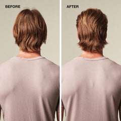 Model with neat MITCH hairstyle using semi-matte finish