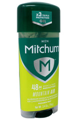 Mitchum Advanced Gel Mountain Air value pack of nine for protection