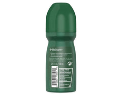Close-up of Mitchum Unscented label shows fragrance-free protection.