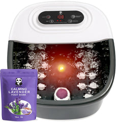 Miwhale Foot Spa with heat and bubbles for relaxing foot care