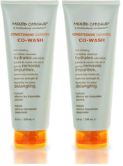 Mixed Chicks Conditioning Co-Wash bottle highlighting cleansing and detangling for curls