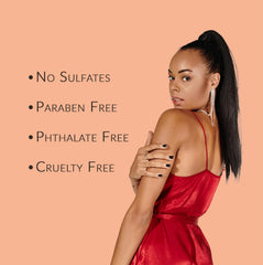 Mixed Chicks straightening serum after use looks smoother and styled