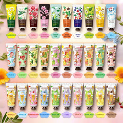 MIYUELENI travel-size hand creams are ideal for purses and on-the-go use.