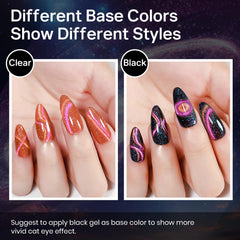 MIZHSE cat eye gels deliver long wear with proper application