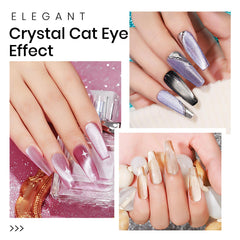 MIZHSE double-headed magnet stick for precise cat-eye patterns