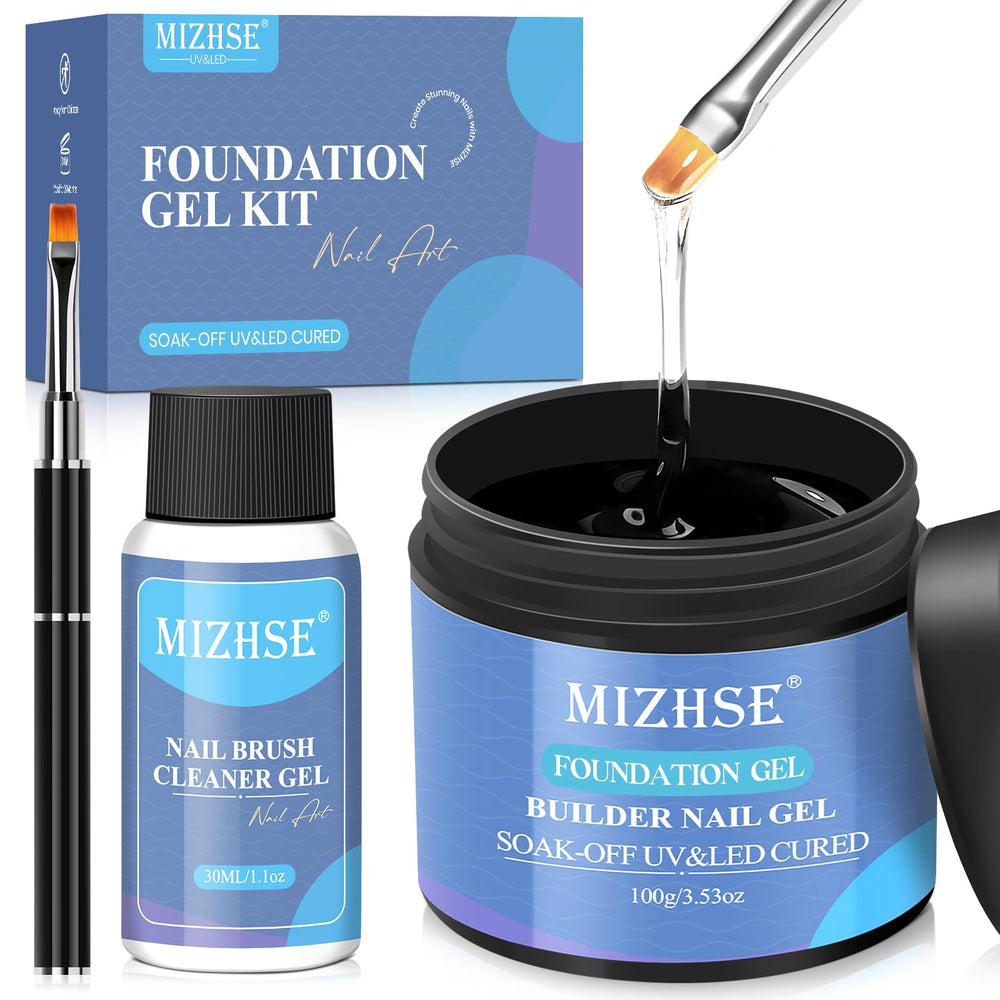 MIZHSE finished nails show a glossy, durable look.