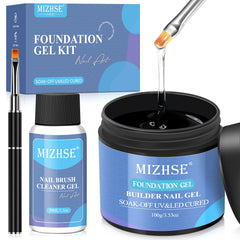 MIZHSE finished nails show a glossy, durable look.
