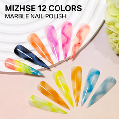 MIZHSE Marble Ink nails gift box presents a thoughtful holiday or birthday gift