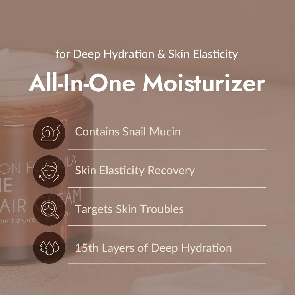 MIZON snail mucin close-up highlighting smoothing texture