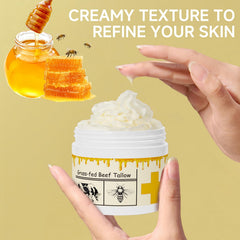 Versatile skin balm for lips and elbows offers all purpose care