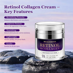 MOAGERDTD hyaluronic acid cream close-up showing deep hydration benefits