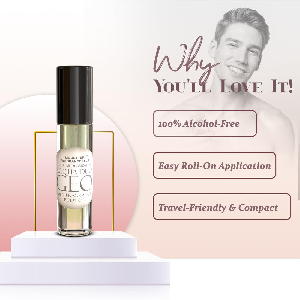Applying MOBETTER Acqua Duo Geo on wrist for a fresh, long-lasting note