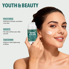 MOC LINK ingredient display with niacinamide and hyaluronic acid highlighting skin-restoring support