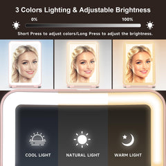 Mocado memory function recalls the last brightness setting for quick touch-ups.