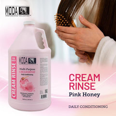 MODA Cream Rinse delivers shine and improved manageability