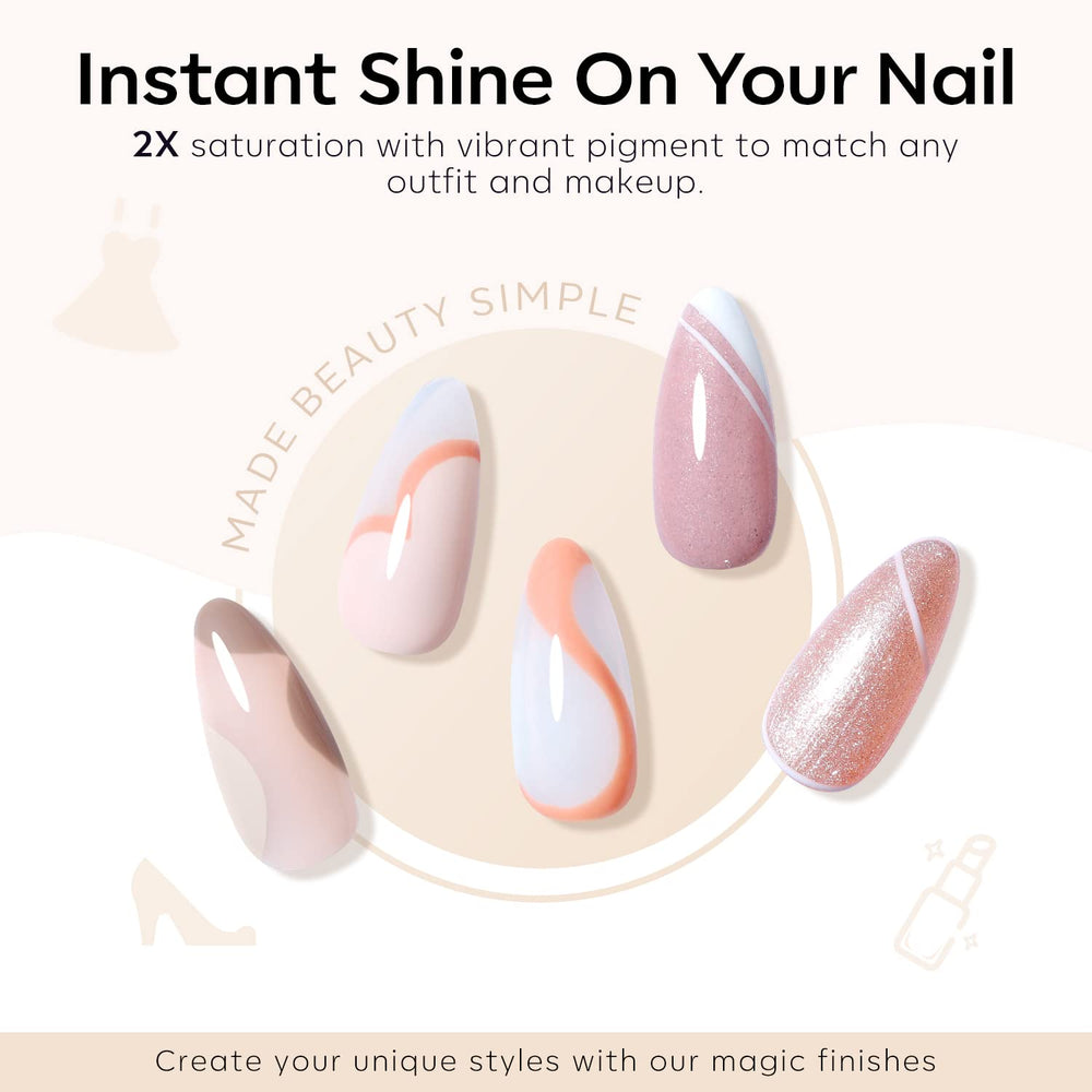 Modelones cashmere pink nude polish bottle showcases modern, sophisticated vibe