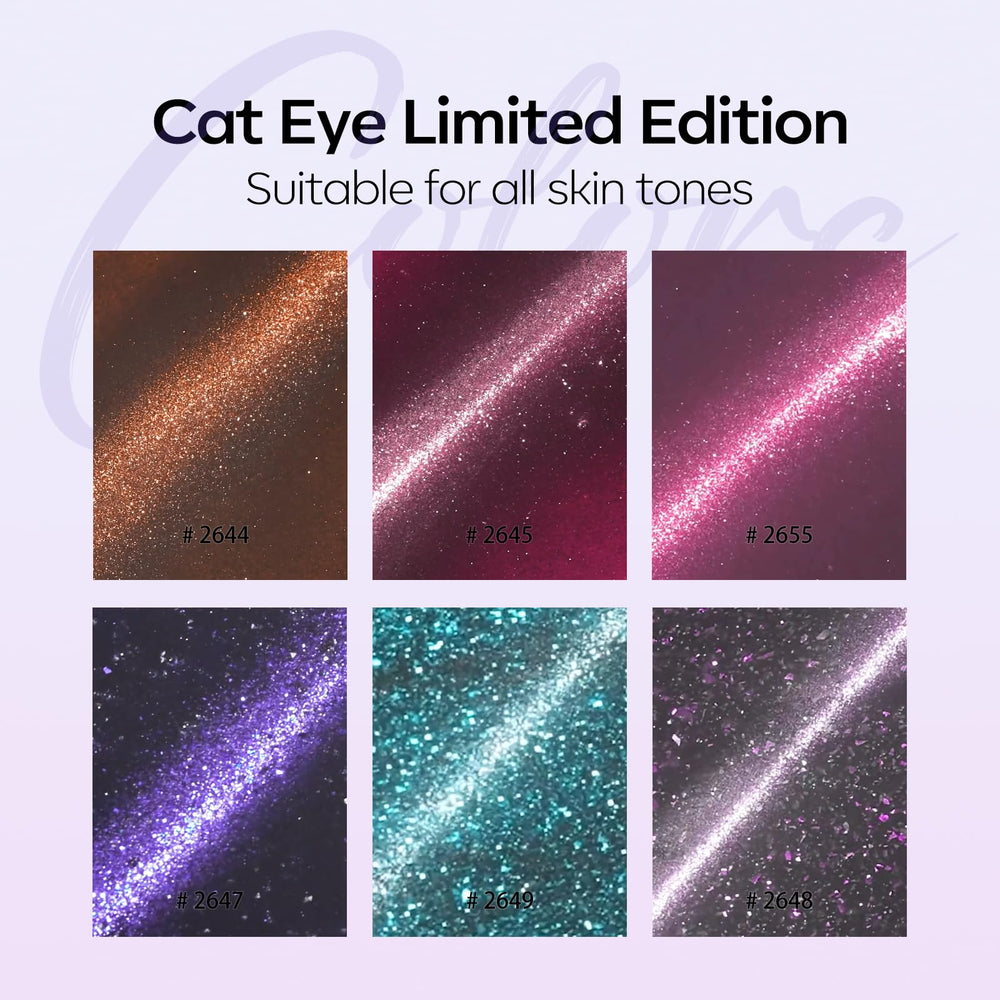 Modelones Hot Pink Cat Eye Gel provides vibrant color and shine