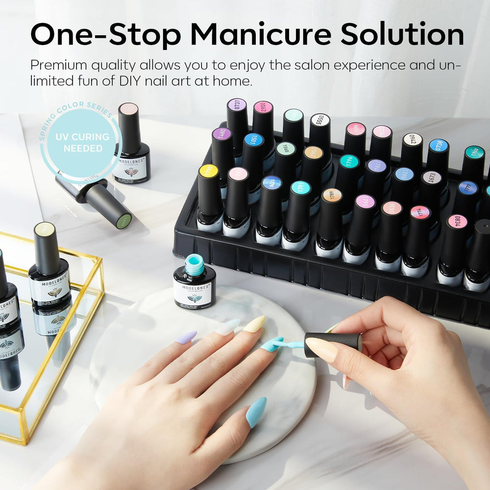 Modelones color window design helps you pick shades quickly.