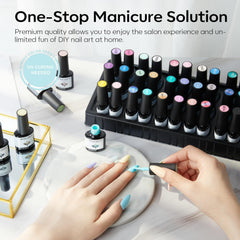 Modelones color window design helps you pick shades quickly.