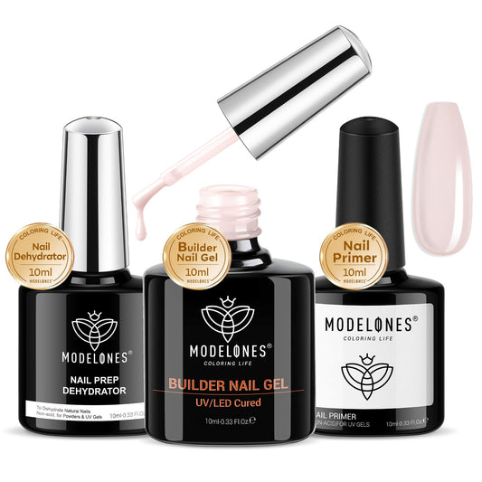 Modelones Cover Nude Builder Gel bottle for natural thickening.