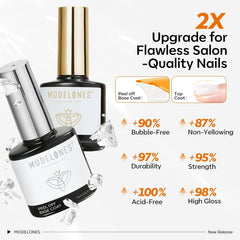 Switching manicure styles with peel-off system for creativity