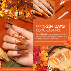 Modelones glossy top coat bottle adds high shine and smooth finish.