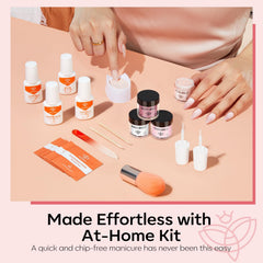 Modelones liquid set with bond, base coat, activator, and top coat for durable layering.