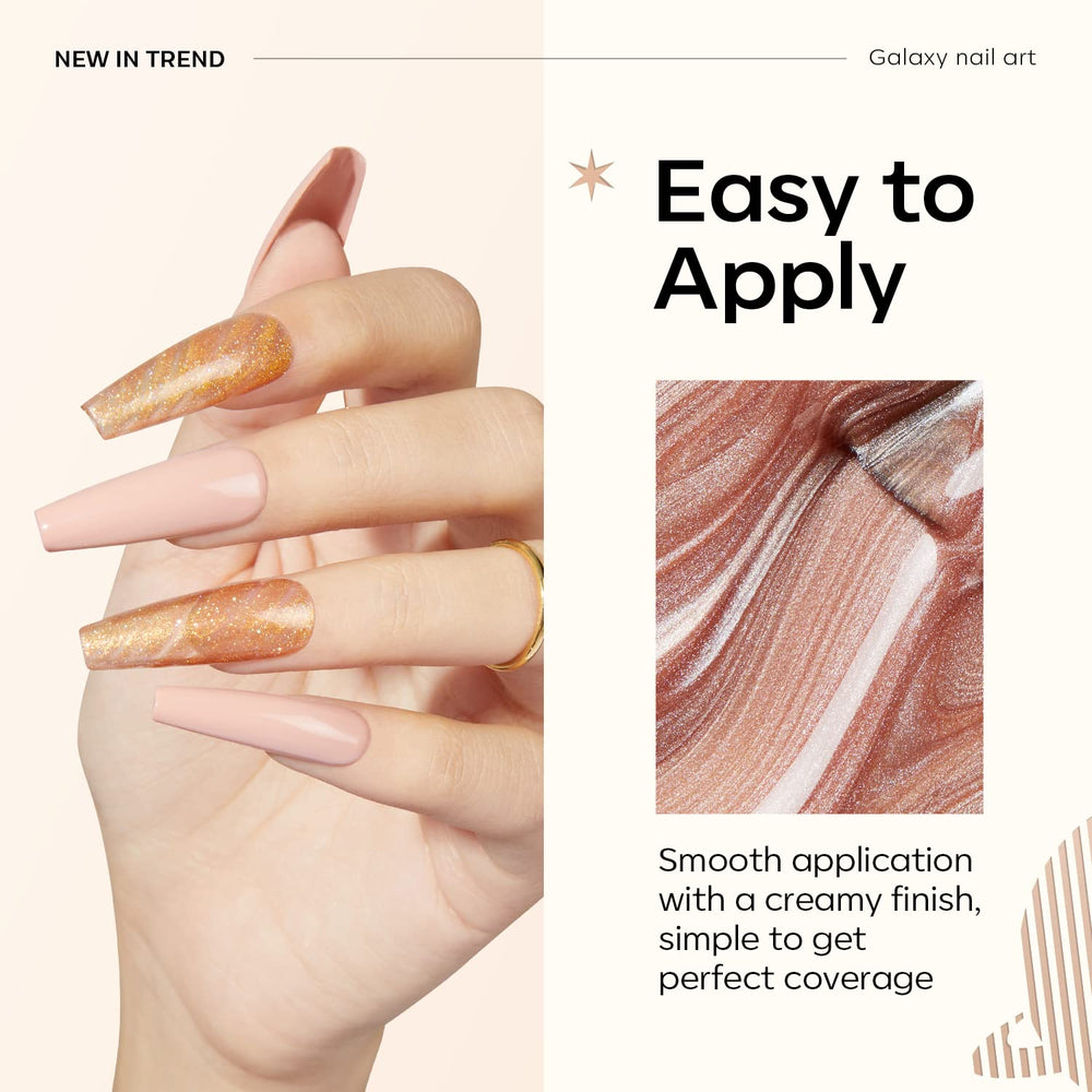 Modelones mauve pink gel polish for everyday elegance with glow