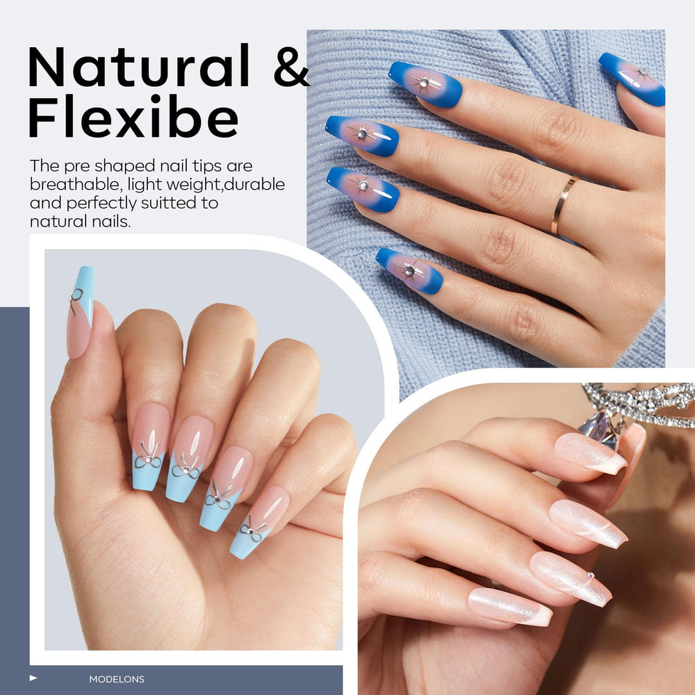 Modelones nail file for smooth edge finishing.