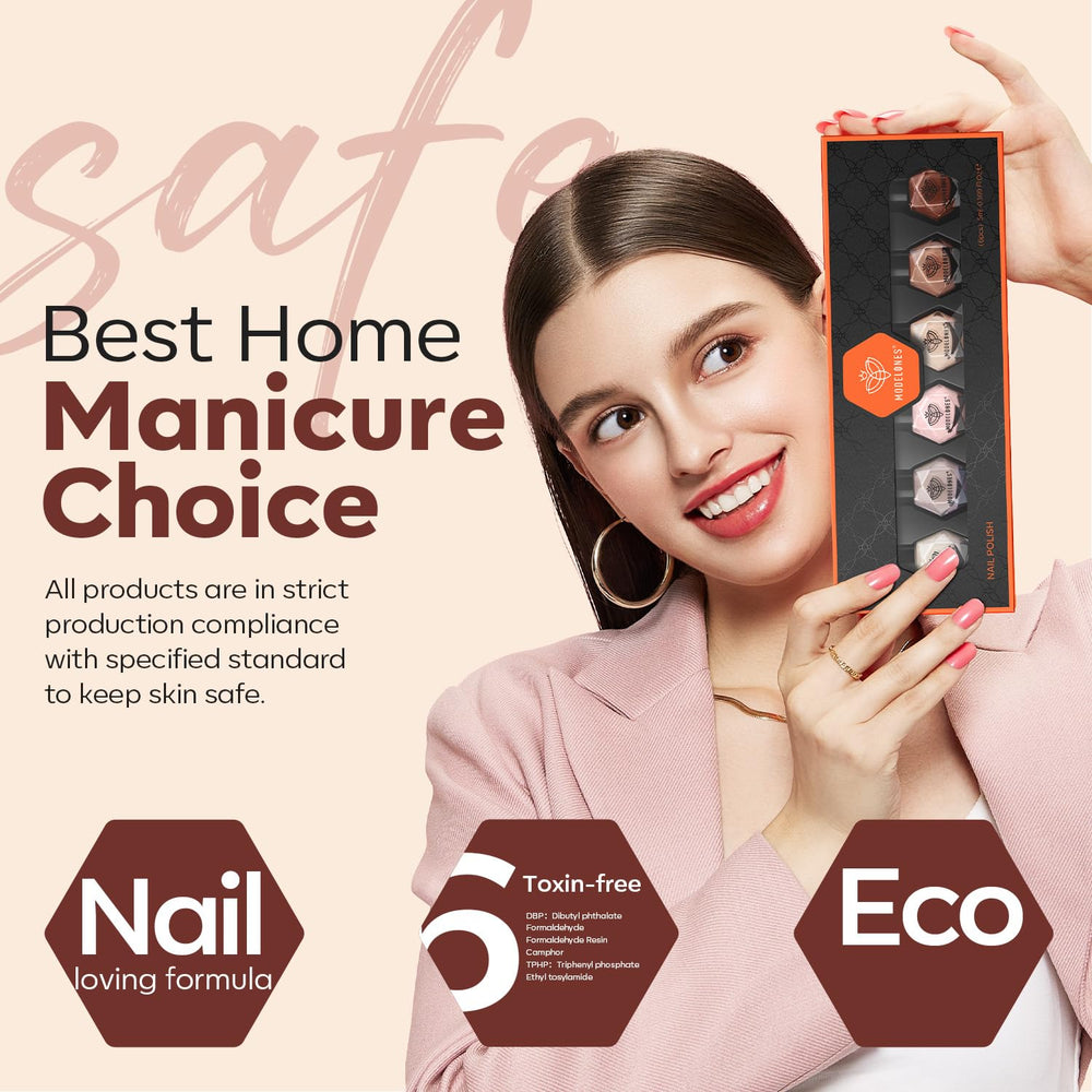 modelones nude collection inspires everyday nail styles