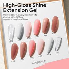 Modelones nail tips clips for secure gel placement