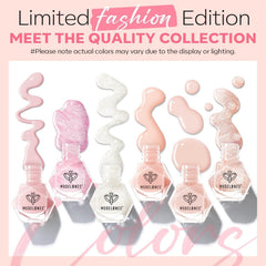 Modelones neutral glitter polish for stylish nail art accents