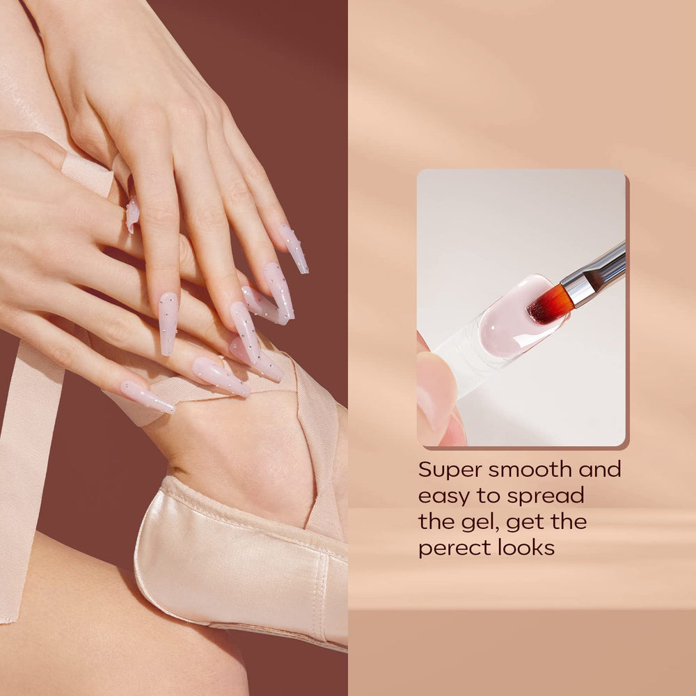 Modelones six-colors set provides versatile nude options for daily looks.