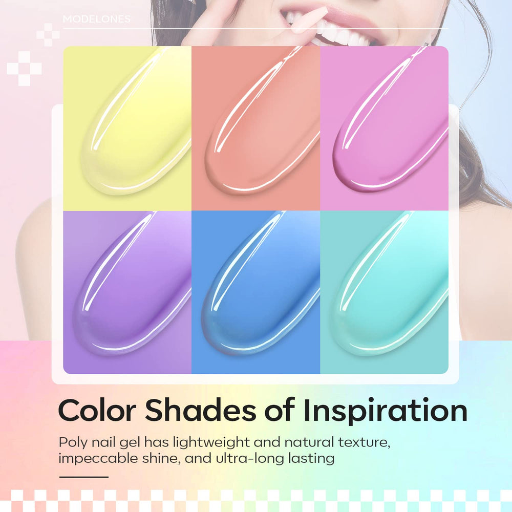 Modelones portable nail kit case for on-the-go styling.