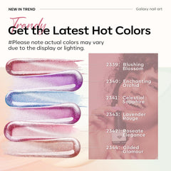 Six-color Modelones gel polish variety for versatile daily and special looks.