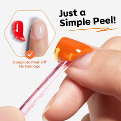 Modelones gel top coat delivering a high-gloss finish