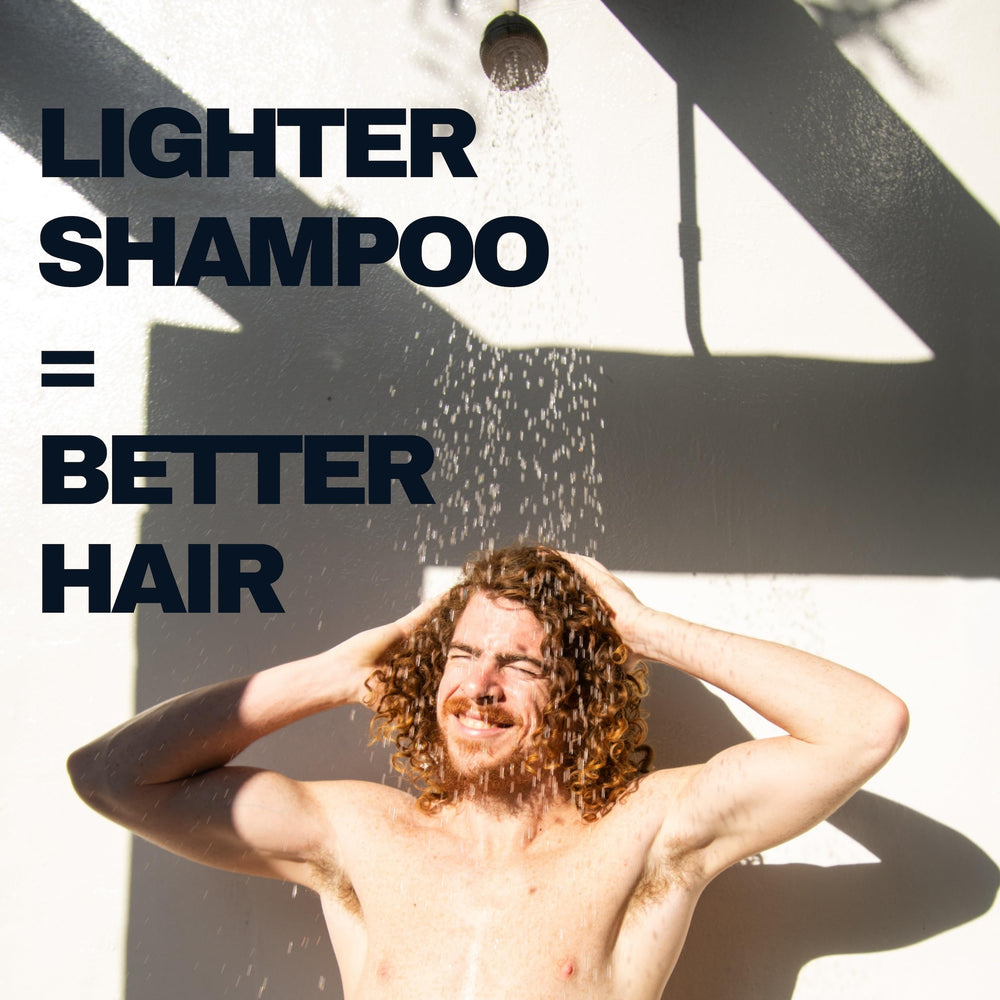 Modern Mammals Light Shampoo Bar with BarBag packaging ideal for eco-friendly travel.